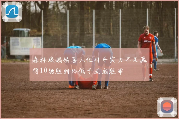 森林狼战绩喜人但对手实力不足赢得10场胜利均低于五成胜率